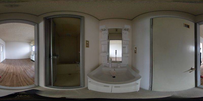 パノラマ画像洗面所