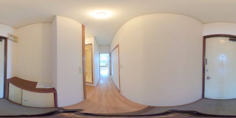 パノラマ画像玄関