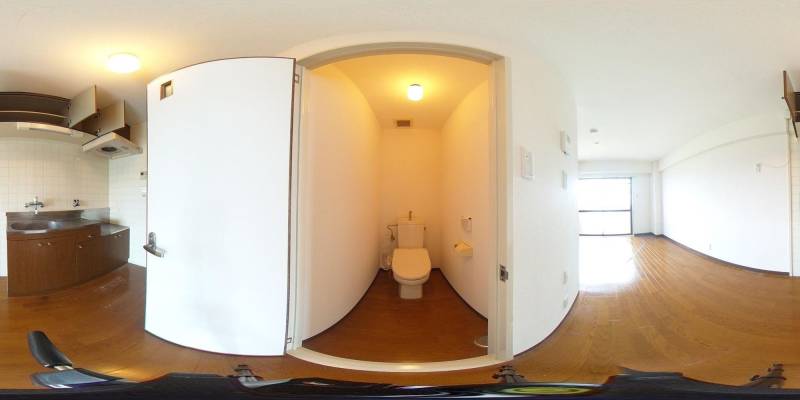 パノラマ画像トイレ