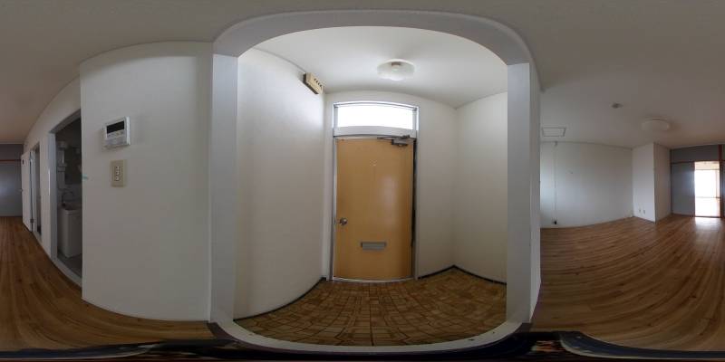 パノラマ画像玄関