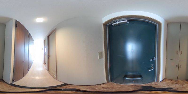 パノラマ画像玄関