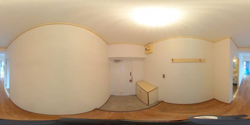 パノラマ画像玄関