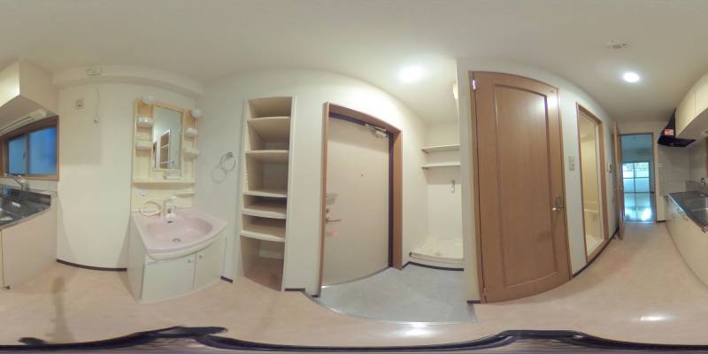 パノラマ画像玄関