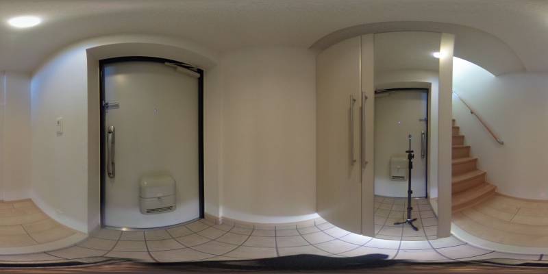 パノラマ画像玄関