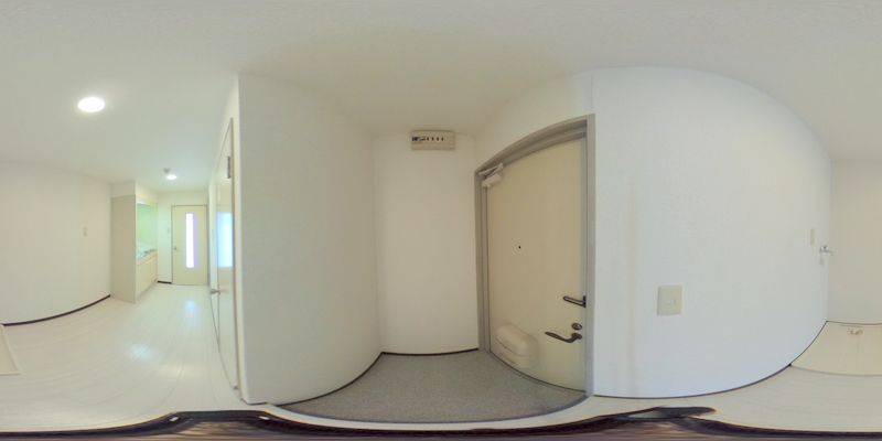 パノラマ画像玄関