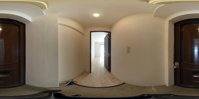 パノラマ画像玄関