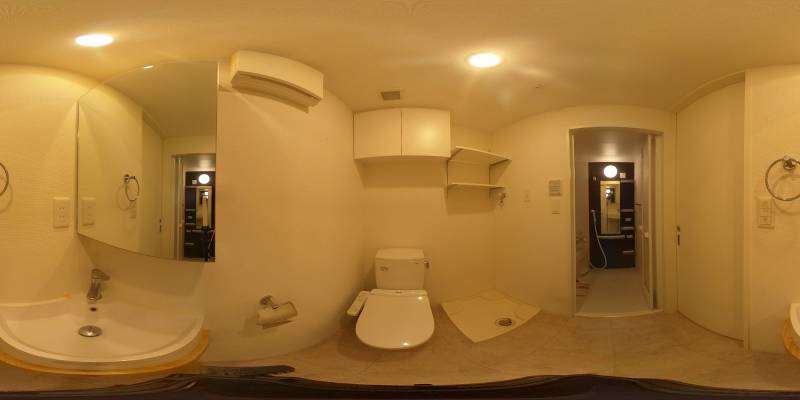 パノラマ画像トイレ