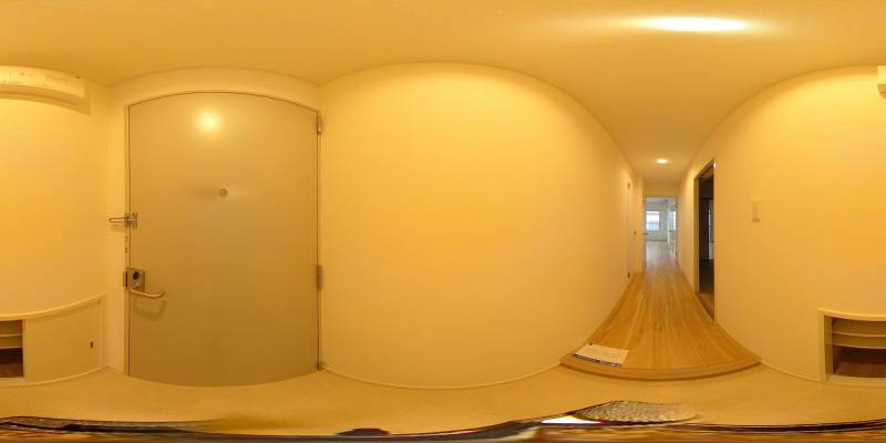 パノラマ画像玄関