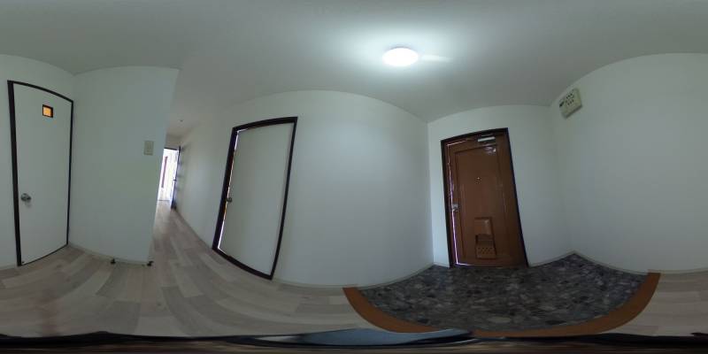 パノラマ画像玄関