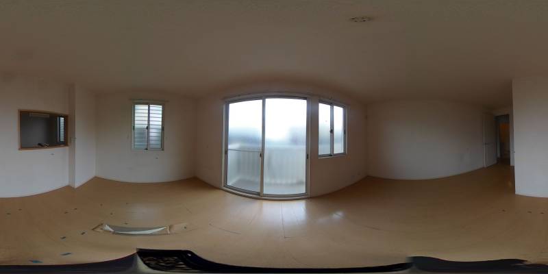 パノラマ画像リビング