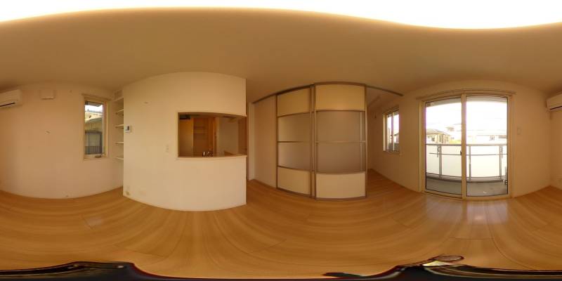 パノラマ画像リビング