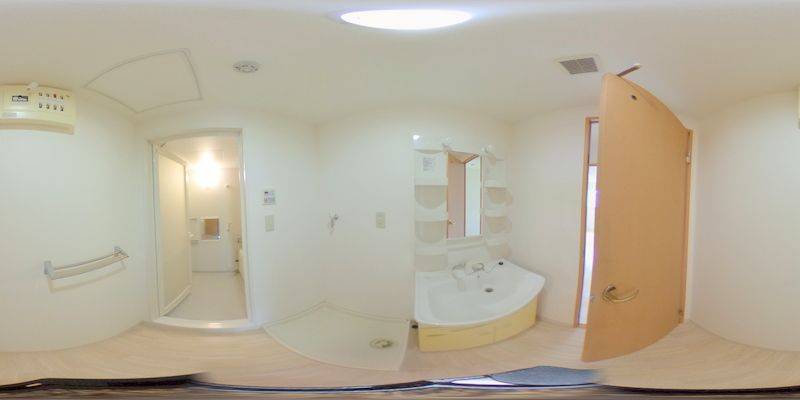 パノラマ画像洗面所