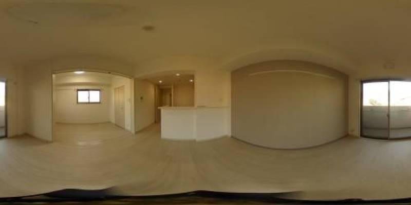 パノラマ画像リビング