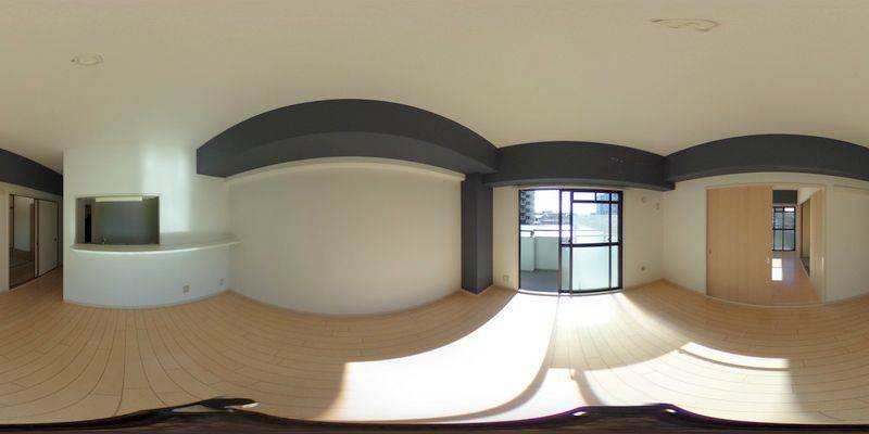 パノラマ画像リビング