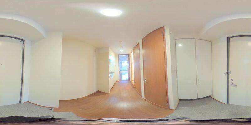 パノラマ画像玄関