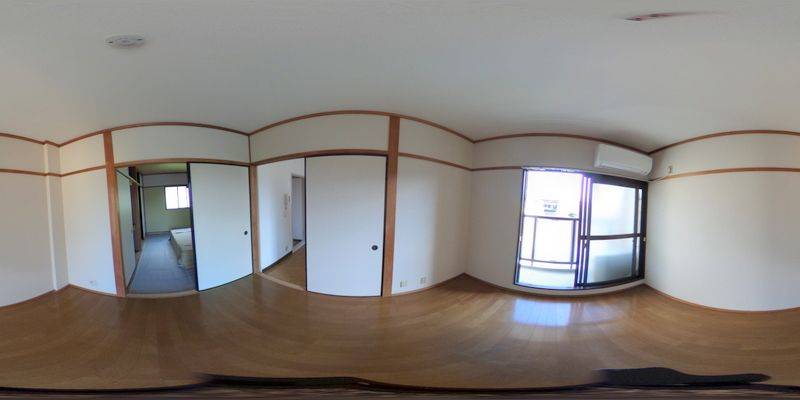 パノラマ画像洋室