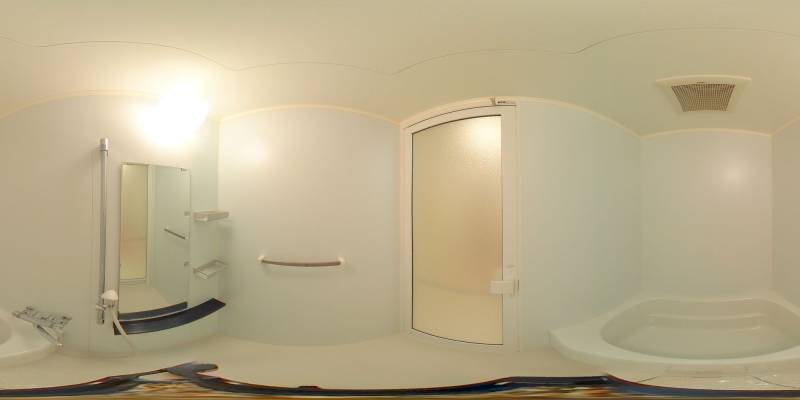 パノラマ画像バスルーム