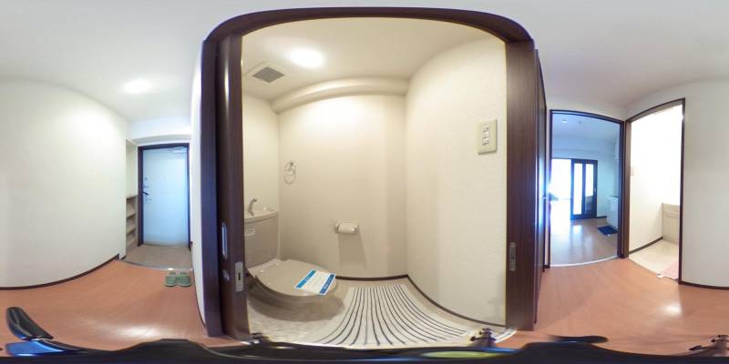 パノラマ画像トイレ