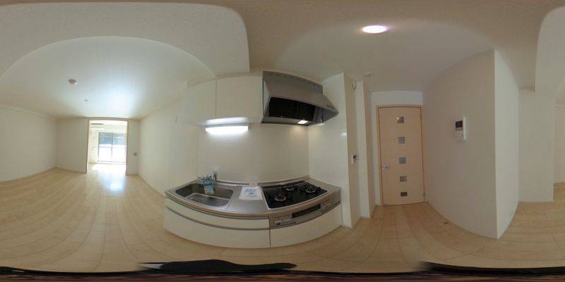 パノラマ画像キッチン