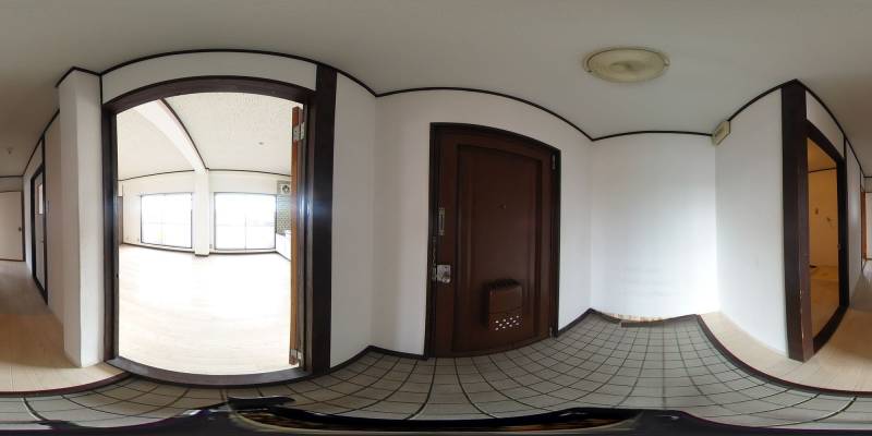 パノラマ画像玄関