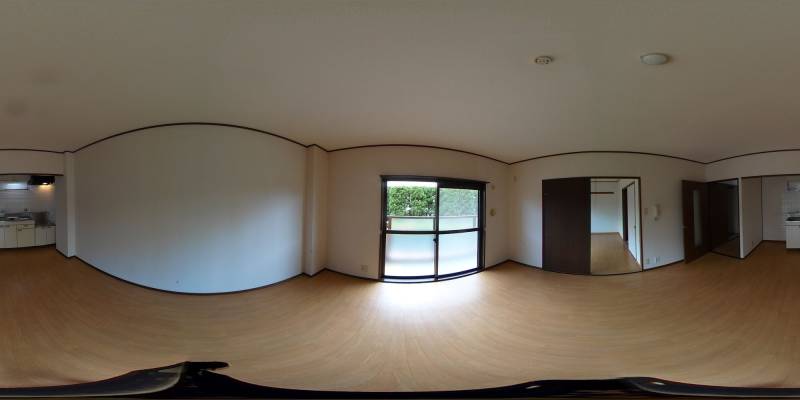 パノラマ画像リビング