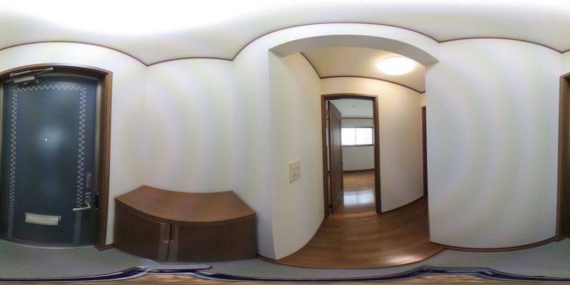 パノラマ画像玄関