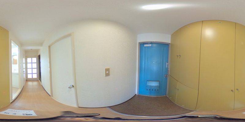 パノラマ画像玄関