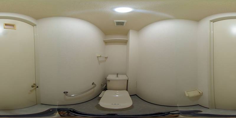 パノラマ画像トイレ
