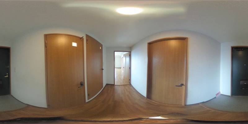 パノラマ画像玄関