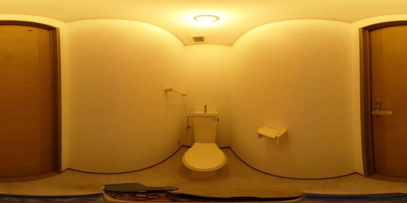 パノラマ画像トイレ