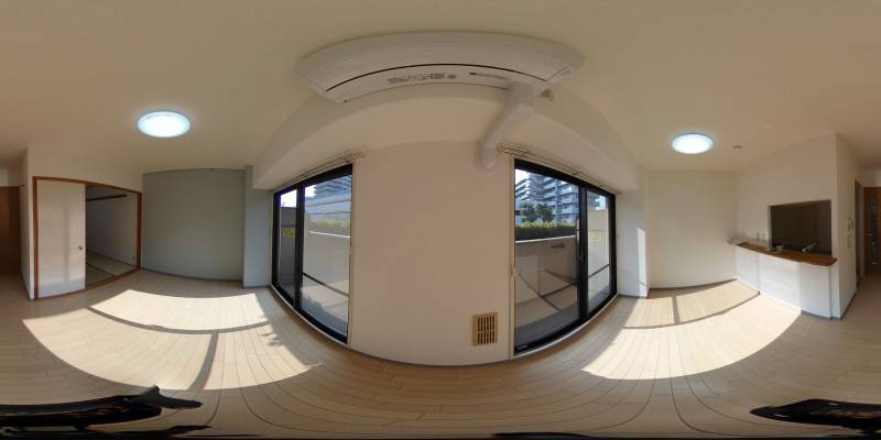 パノラマ画像リビング