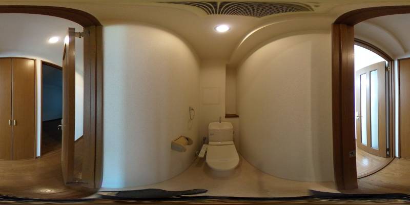 パノラマ画像トイレ