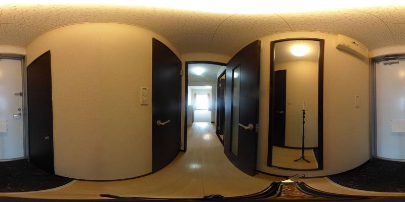 パノラマ画像玄関