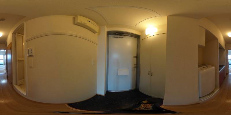 パノラマ画像玄関