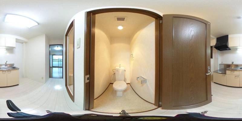 パノラマ画像トイレ