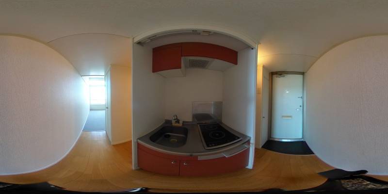 パノラマ画像キッチン