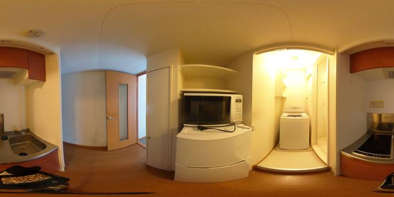 パノラマ画像キッチン