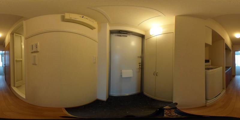 パノラマ画像玄関