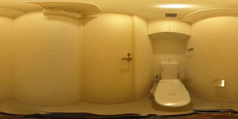 パノラマ画像トイレ