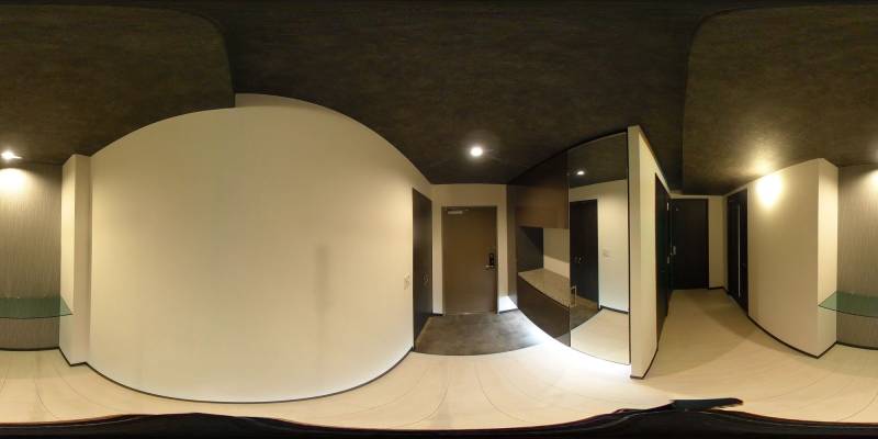 パノラマ画像玄関