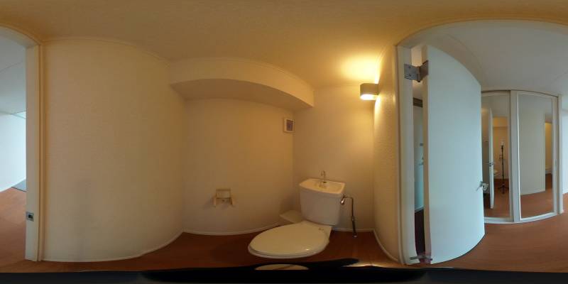 パノラマ画像トイレ