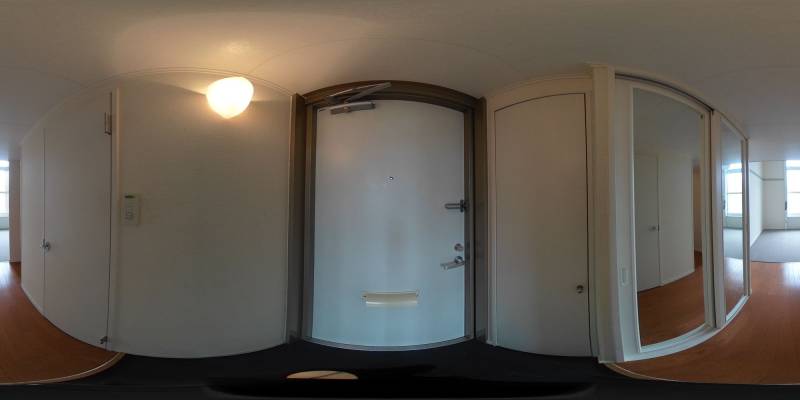 パノラマ画像玄関