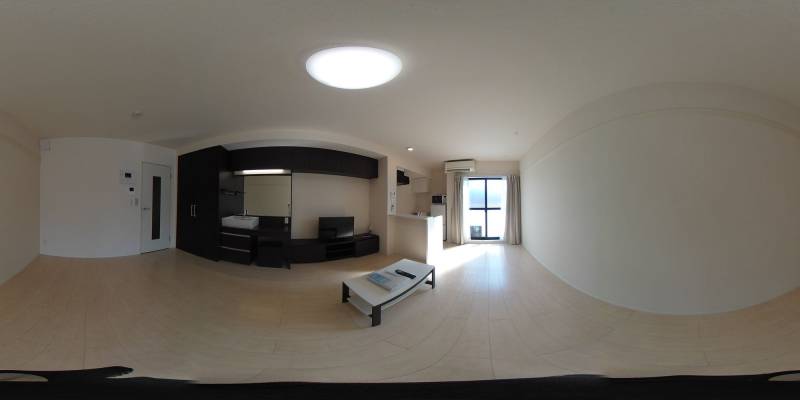 パノラマ画像洋室