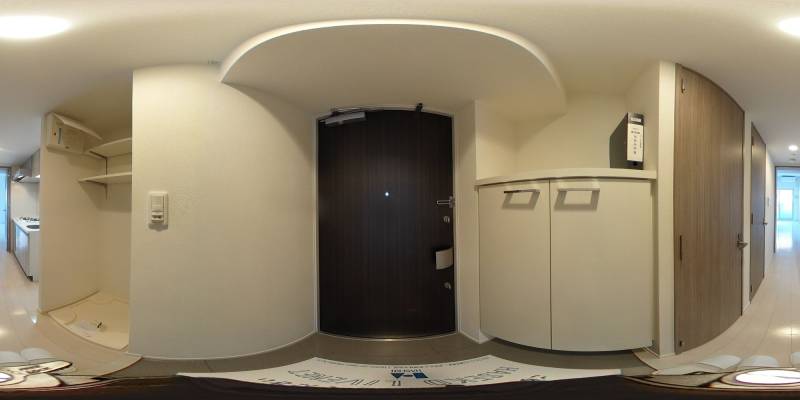 パノラマ画像玄関