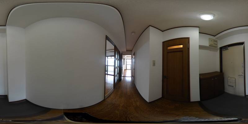 パノラマ画像玄関