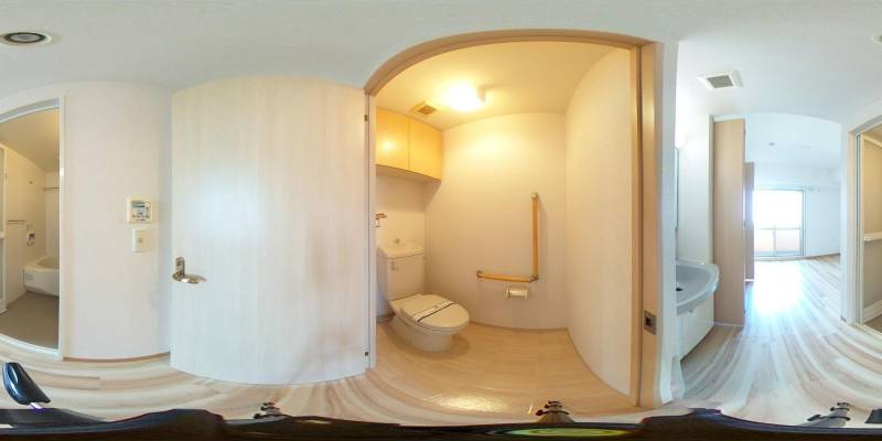 パノラマ画像トイレ