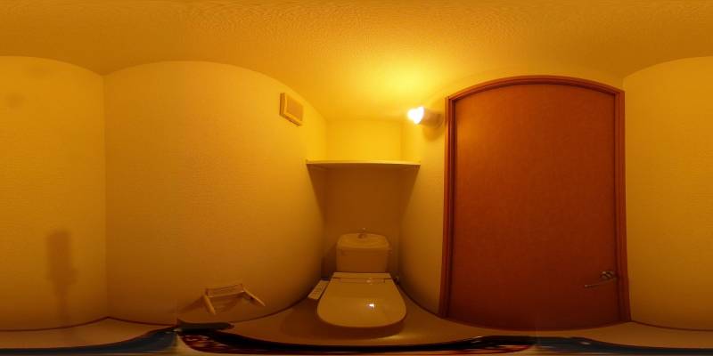 パノラマ画像トイレ