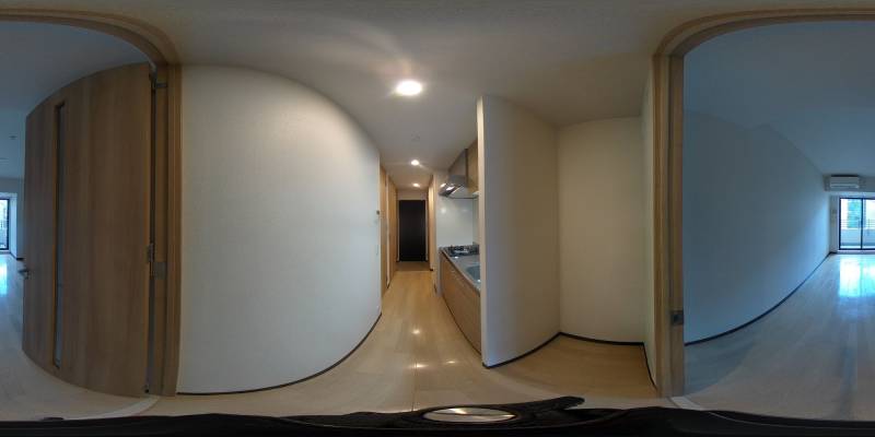 パノラマ画像玄関