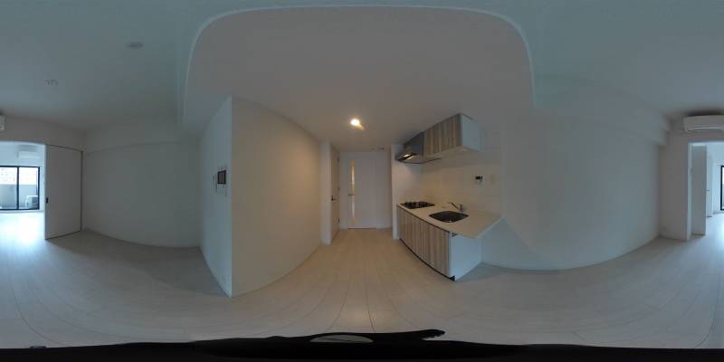 パノラマ画像リビング