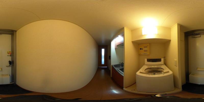 パノラマ画像玄関